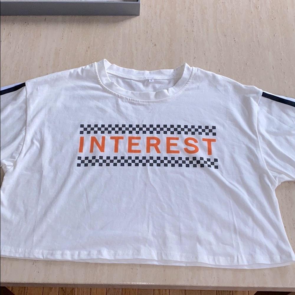 Shein Interest Crop Top